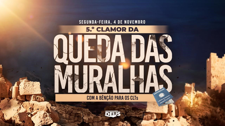 IgrejaUniversal's tweet photo. Estamos iniciando novembro, o penúltimo mês do ano...  Vamos determinar a queda das muralhas e a resposta tão almejada. Hoje, no 5º Clamor.

Aqui no @TemplodeSalomao ou na Universal mais próxima de você. https://t.co/zcbpN9bLML