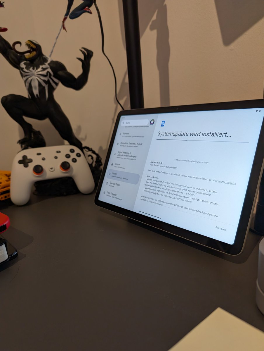 unxvsn's tweet image. Update 😃 
#Pixeltablet 
#Stadia