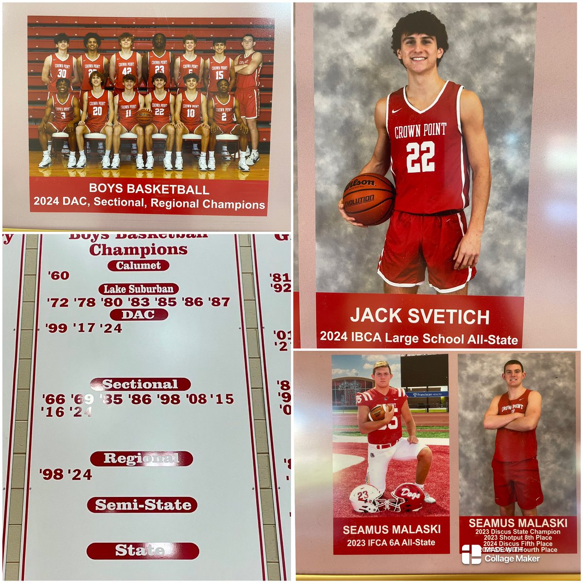 CPHS Basketball (@cpbulldoghoops) on Twitter photo Some cool wall art went up in our facility honoring last year’s conference, sectional, and regional championships and two of our seniors, <a href="/jack_svetich/">Jack Svetich</a> and <a href="/MalaskiSeamus/">Seamus Malaski</a>, who are now in the <a href="/CPHSSports/">CPHS Athletics</a> Hall of Fame for their amazing individual accomplishments. #Attitude Some cool wall art went up in our facility honoring last year’s conference, sectional, and regional championships and two of our seniors, <a href="/jack_svetich/">Jack Svetich</a> and <a href="/MalaskiSeamus/">Seamus Malaski</a>, who are now in the <a href="/CPHSSports/">CPHS Athletics</a> Hall of Fame for their amazing individual accomplishments. #Attitude