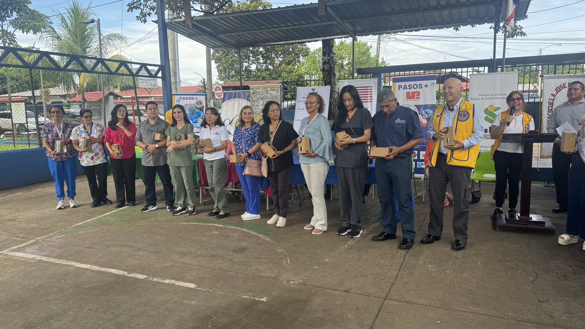 Continuamos con las Giras PASOS+ en alianza con <a href="/MeducaPma/">Ministerio de Educación de Panamá</a> <a href="/MINSAPma/">Ministerio de Salud de Panamá</a> <a href="/ProtegeryServir/">Proteger y Servir</a> <a href="/SPIPanama/">SPI</a> <a href="/USEmbPAN/">U.S. Embassy Panama</a> <a href="/udelasoficial/">UDELAS Universidad</a> <a href="/uippanama/">UIP Panamá</a> <a href="/Colgate/">Colgate Smile</a> <a href="/LeonesD1Panama/">Asociación Nacional de Clubes de Leones de Panamá</a> <a href="/ultradent/">Ultradent Products</a> <a href="/OirEsVivir/">Fundación Oír es Vivir</a> y muchos más del pasado 21 alianza 25 de octubre en CEBG José María Torrijos en Juan Díaz 
#WeServe