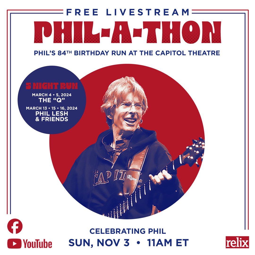 Free livestream and such a great tribute 
#DeadHeadLife