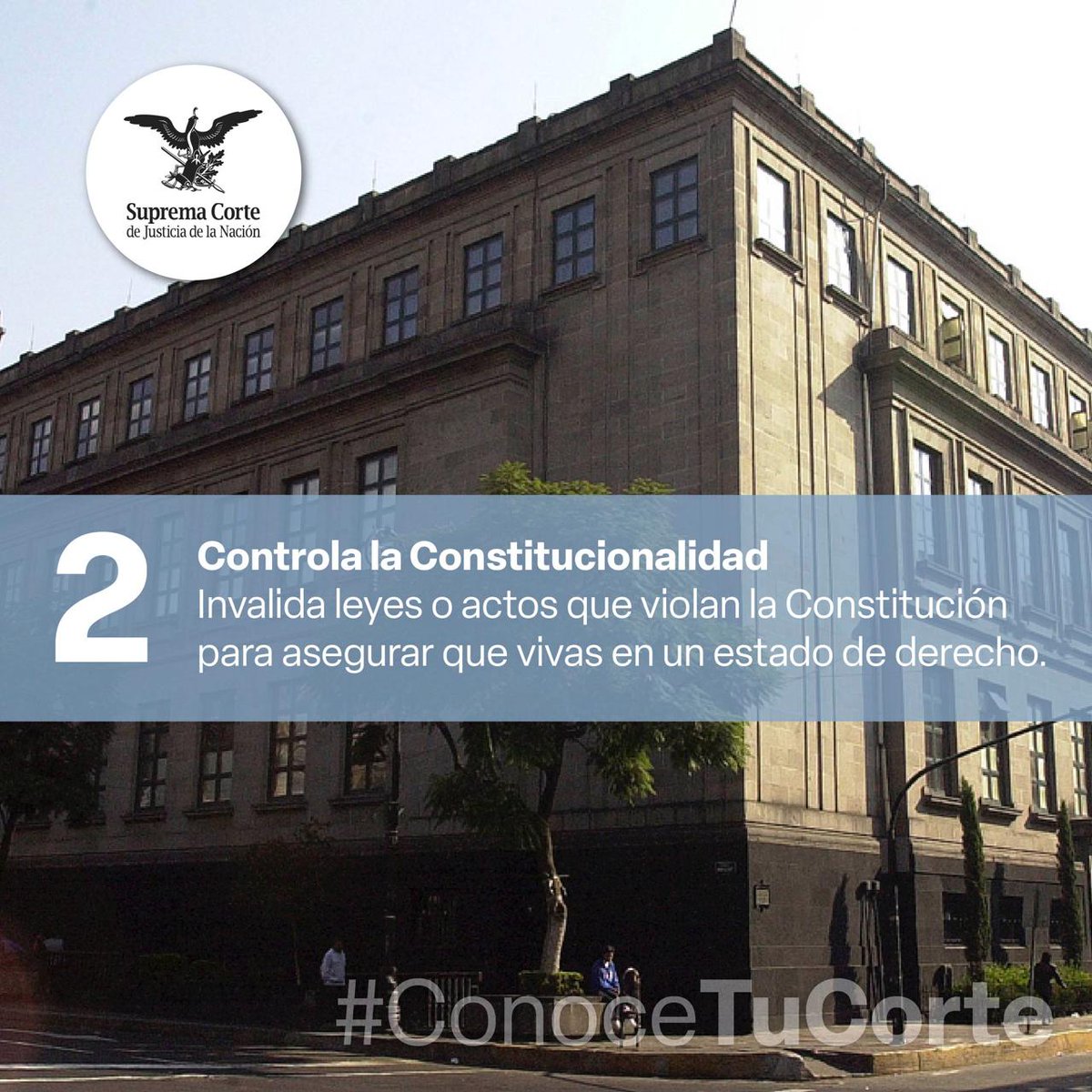 SCJN's tweet photo. ⚖️¿Sabes   cómo te protege #LaCorte? ¡Aquí te lo contamos! 👇 https://t.co/Un5AbnXuaG
