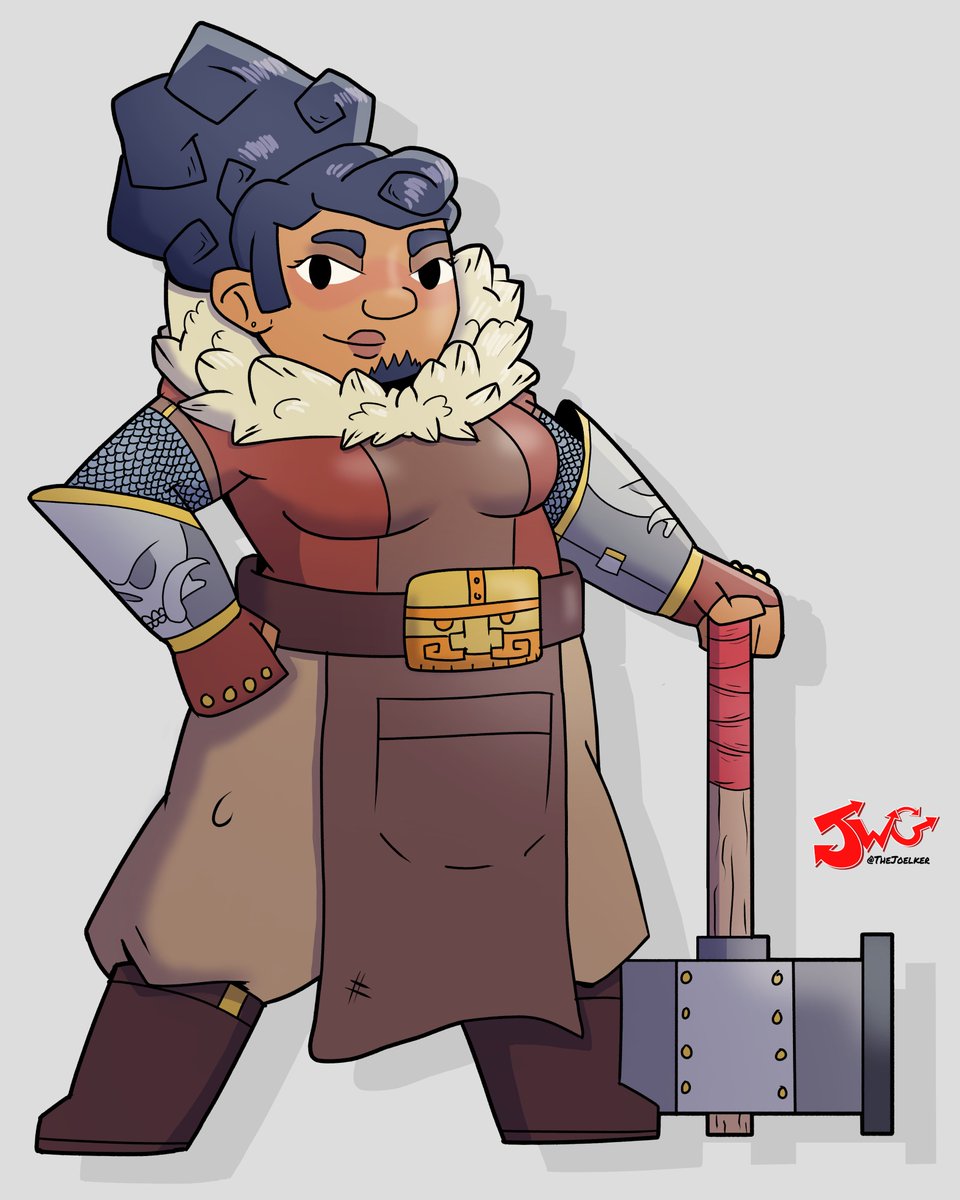 Marble Dwarven Forge Cleric #dnd