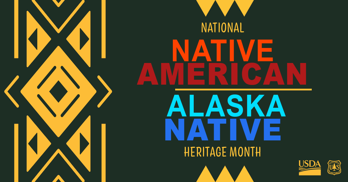 In honor of #NativeAmericanHeritageMonth, we acknowledge and celebrate the contributions of the station’s Native American and Alaska Native scientists and staff—past and present—whose work and contributions are integral to our mission of caring for the land and serving people.