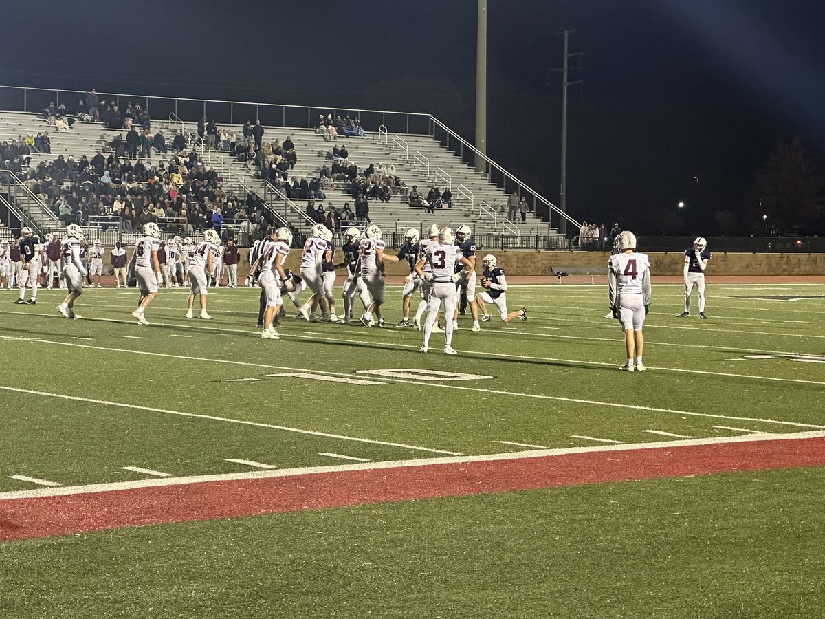 sailorsports's tweet photo. Best formation in football!!! SC wins it 35-7 and will face Unity Christian next week at a location TBD. Go Sailors! https://t.co/JL1MP0FEXv