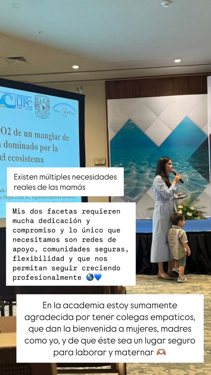 TonantzinDr's tweet photo. Estoy sumamente agradecida que la academia sea un lugar seguro para seguir creciendo profesionalmente y maternar
#AcademicChatter #science #STEMWomen #womaminstem #academicmom https://t.co/pwWmGqOAOb