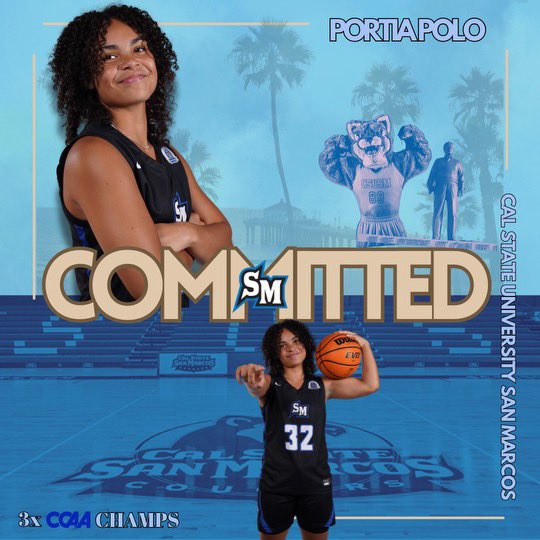 portiapolo2025's tweet photo. I want to express my heartfelt gratitude to my family, mentors, coaches, and friends who have supported me every step of the way. A special shoutout to Coach Jana and Alyssa- I’m so excited to join you in this new chapter at CSUSM!! 

Let’s go cougars! #Committed #BleedBlue 🩵💙 https://t.co/c6eN80sNn6