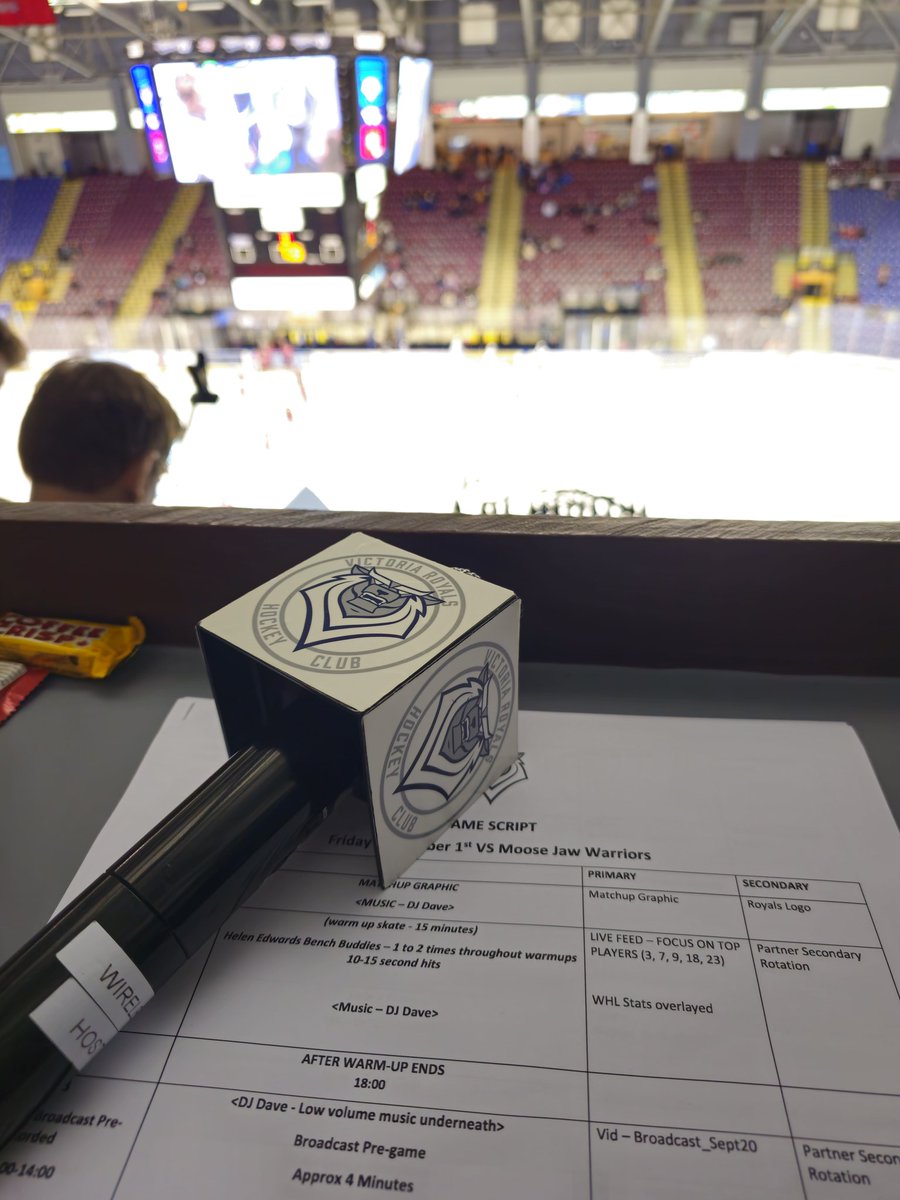 Time to host some <a href="/victoriaroyals/">Victoria Royals</a> hockey! #YYJ