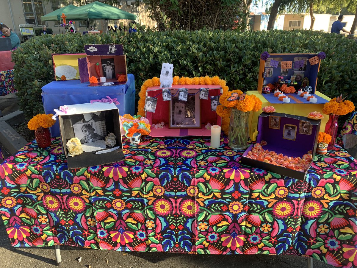 MsDamonte's tweet photo. Great community event at VNMS for Dia de los Muertos @LASchoolsNorth @MiddleNuys https://t.co/vkbMzJgK0U