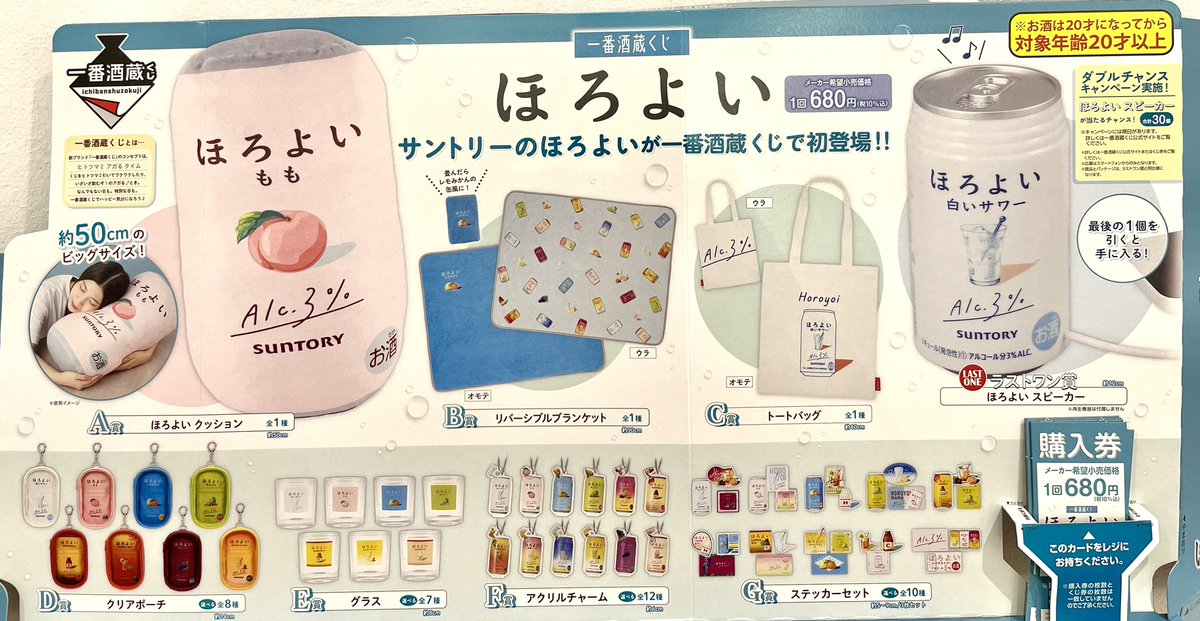 ほろ酔い1番くじまとめ売り 一番酒蔵くじ｜BANDAI SPIRITS公式 一番