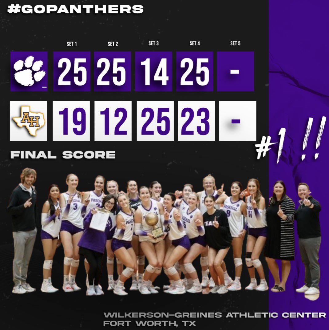 PHS Volleyball (@phsvbfno) on Twitter photo #1 CHAMPS!!🏆
#txhsvb #PVB
<a href="/CoachAtlas1/">Amanda Cofer</a> <a href="/FWISDAthletics/">FWISD Athletics</a> <a href="/Gosset41/">Brian Gosset</a> <a href="/PaschalFWISD/">R.L. Paschal High School</a> #1 CHAMPS!!🏆
#txhsvb #PVB
<a href="/CoachAtlas1/">Amanda Cofer</a> <a href="/FWISDAthletics/">FWISD Athletics</a> <a href="/Gosset41/">Brian Gosset</a> <a href="/PaschalFWISD/">R.L. Paschal High School</a>