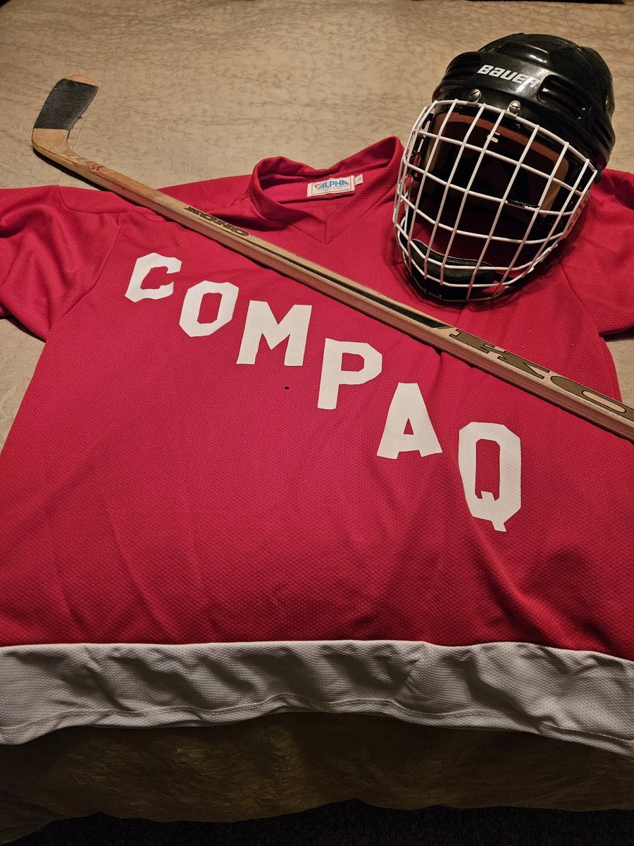 Since this is my last team jersey, I guess it's been a while since I played