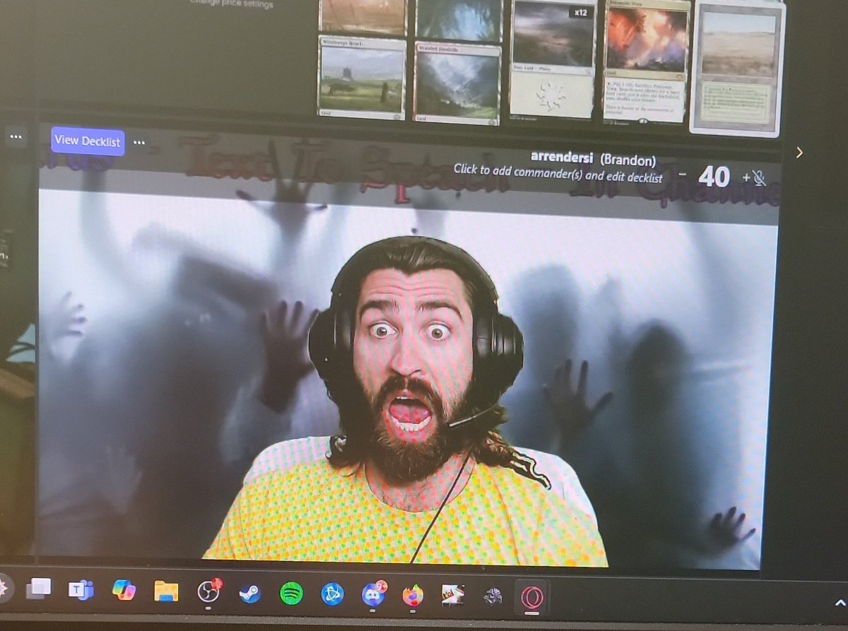 TabletopCommand's tweet image. Going live with our last spooky night of the year! Come hang out if you got the guts!

#edh #twitch