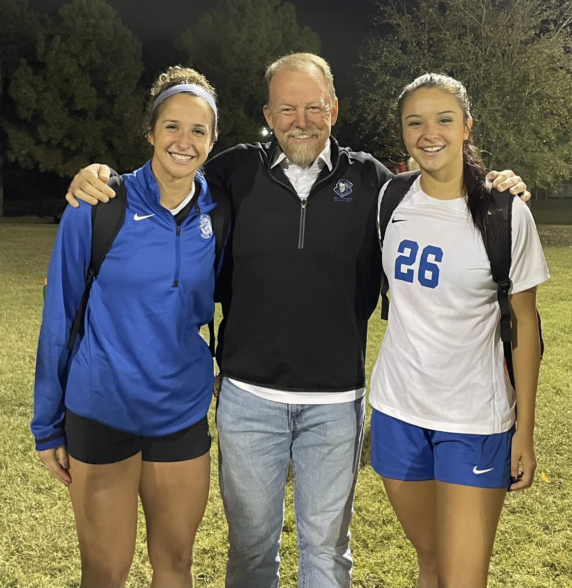 Don’t get to make it to many collegiate games in the fall but did get to see NHS legend Hannah Szopa’s senior night game at UAH! (Her sister was pretty good too)😬