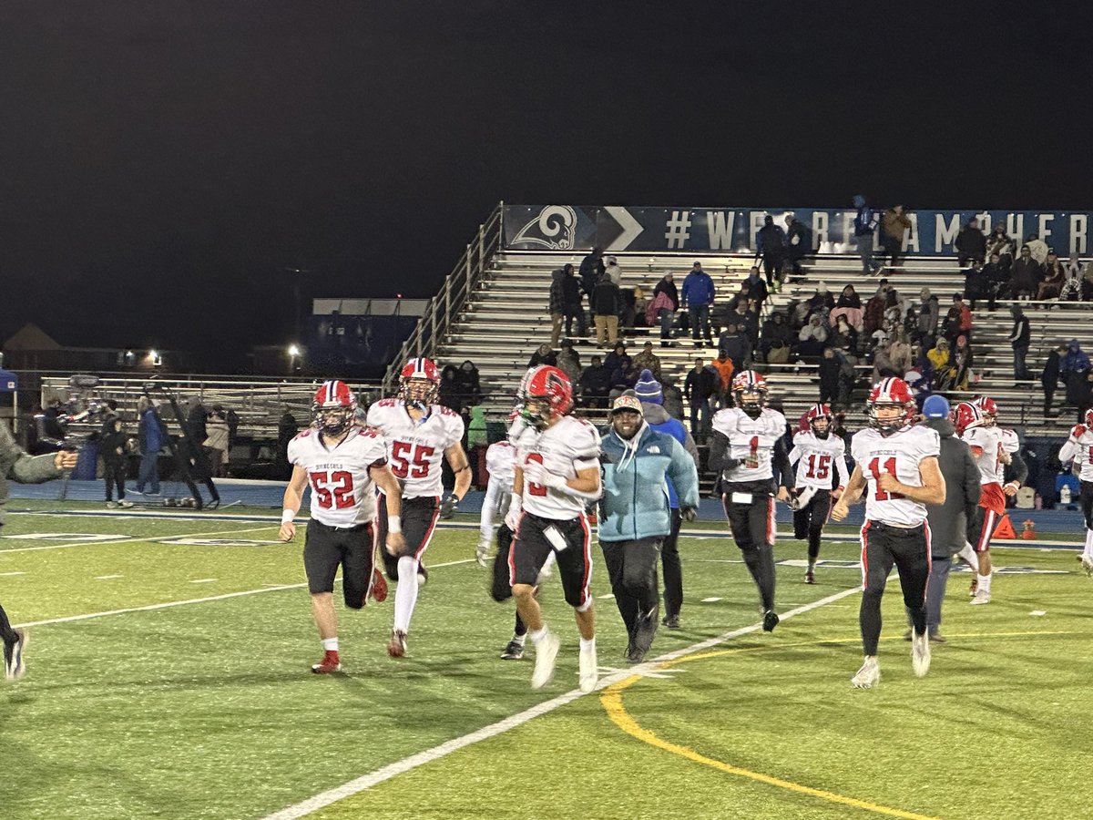 Jason Schmitt (@jasoneschmitt) on Twitter photo Final score here at Lamphere
Divine Child 42
Lamphere 6
Freshman quarterback Drew Sheridan tossed 5 touchdowns for the Falcons, to four different receivers.
My story for <a href="/MIPrepZone/">MIPrepZone</a> coming later tonight.
<a href="/DCHS_Football14/">DCHS Football</a> <a href="/LamphereRamsFB/">Lamphere Rams Football</a> <a href="/DivineChildAthl/">DCHS Athletics</a> Final score here at Lamphere
Divine Child 42
Lamphere 6
Freshman quarterback Drew Sheridan tossed 5 touchdowns for the Falcons, to four different receivers.
My story for <a href="/MIPrepZone/">MIPrepZone</a> coming later tonight.
<a href="/DCHS_Football14/">DCHS Football</a> <a href="/LamphereRamsFB/">Lamphere Rams Football</a> <a href="/DivineChildAthl/">DCHS Athletics</a>