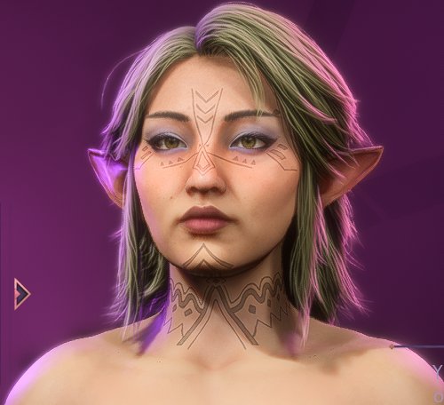 LamonArt's tweet photo. @dragonage My beautiful daughter Menna, and the time I died 3 times in a row and as punishment I think solas snatched her wig. https://t.co/pcvHD96RqQ