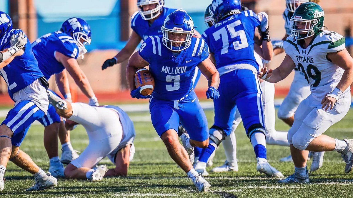 After a great conversation with <a href="/Mr_Harrington42/">Coach Harrington</a> I am blessed to have received my first offer from <a href="/MU_BigBlueFB/">Millikin Football</a> 🙏🏽🙏🏽 #AGTG <a href="/MCHS__FBALL/">Spartan Football</a> <a href="/LopezMchs/">CoachLopezMCHS</a> <a href="/CoachFlemingMC/">Jason Fleming</a> <a href="/MSarek/">Coach Sarek MC</a>