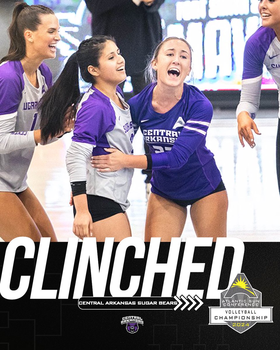 🗣 <a href="/ucavball/">UCA Volleyball</a> has clinched a spot in the #ASUNVB Championship!