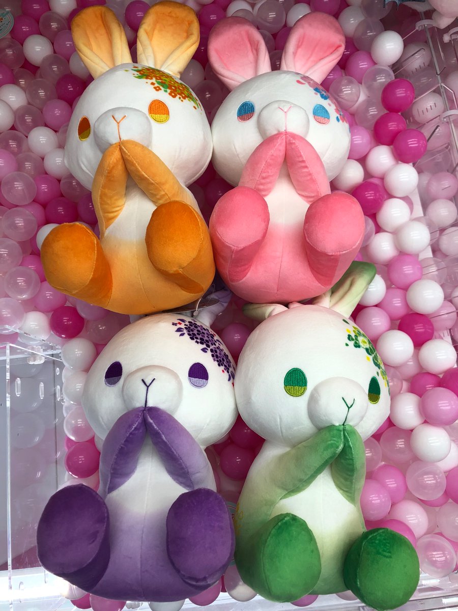 GiGO_apollo's tweet image. #GIGOあべのアポロ　4階にて🐰
#花兎　より
おおきめマスコット
ＢＩＧぬいぐるみ
が登場です！
#GIGO限定　になっているので是非GETして下さい🤍✨

#GIGO   #あべの　#アポロ