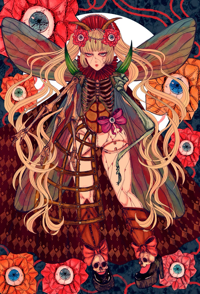 ✨ DOLLY  SYNDROME ✨

#guro #gurodoll #dolly #eroguro #insect #dream #virtual_estea #flowers #eyes #puppet #horror #horrormanga