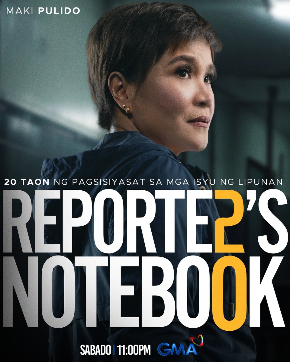 KapusoCrave's tweet photo. DALAWANG DEKADA NG PAGSISIYASAT SA MGA ISYU NG LIPUNAN! 📒🔎
Abangan ang mga hinandang kuwento nina Jun Veneracion at Maki Pulido para sa 20th Anniversary ng #ReportersNotebook!
Reporter’s Notebook | 11:00 PM | GMA-7
@ReportersNBGMA7 https://t.co/y5JqdQdjtB