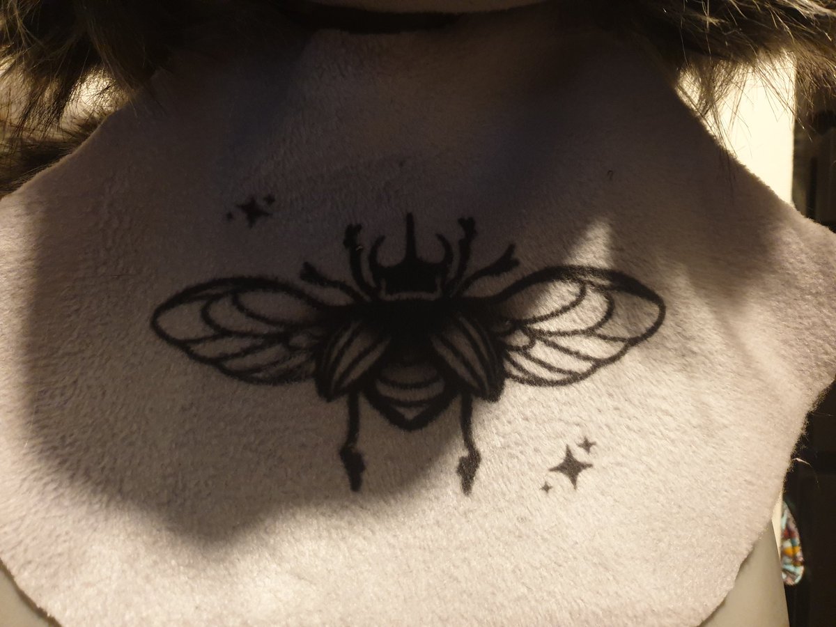 did you know sublimation on fleece makes great furry tattoos? 👀