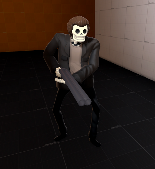 sievaxx's tweet photo. I've been working on the shaders for this project to get a similar sort of cartoony look like TF2, while still looking good with PBR. #godotengine #gamedev https://t.co/Ou5L0Y9nhd