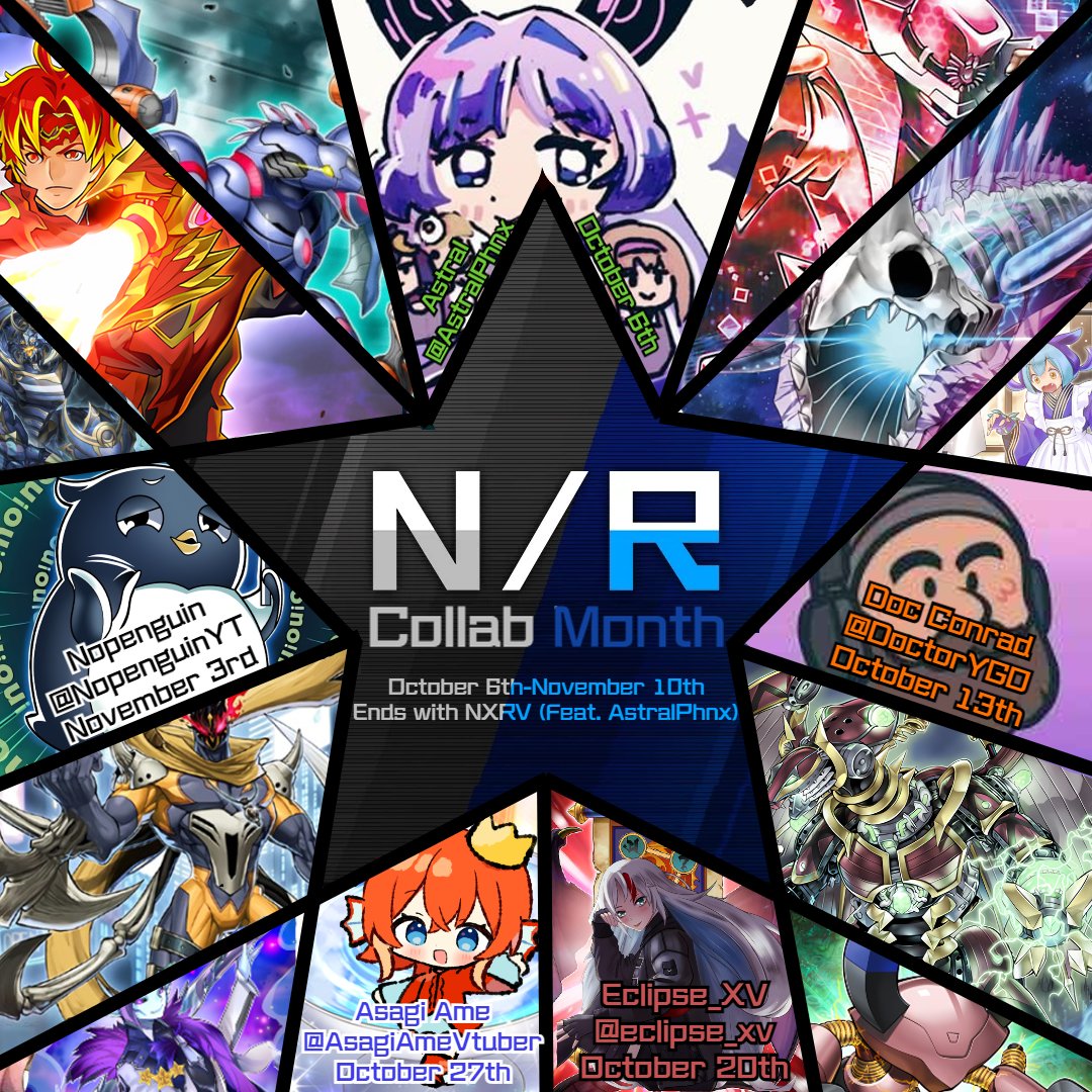 NopenguinYT's tweet photo. Reminder that I will be hosting my first stream for the N/R colab event. Come join the format on discord. Hope to see y'all there https://t.co/3q8GGpZxb1 https://t.co/jHf88YG5ml