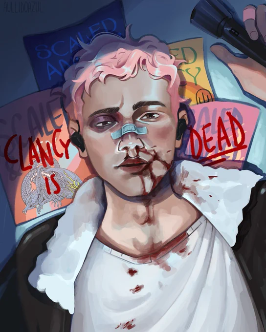 clancy is dead#cliqueart #twentyonepilots  
