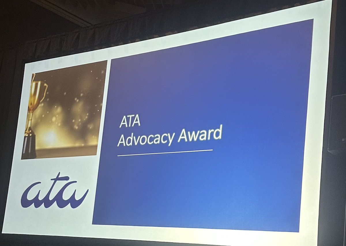 eSpLanguage's tweet image. Congratulations to Red T for winning the ATA Advocacy Award for the important work they do. #ATA65 @TheRedT #1nt