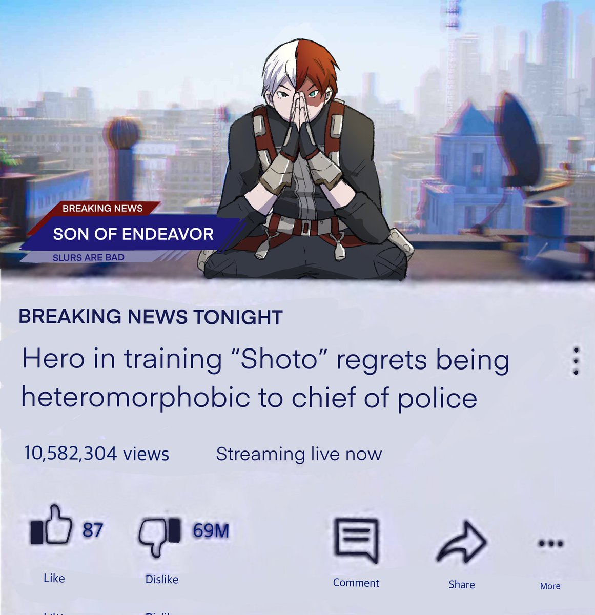 Shoto Todoroki tweet media