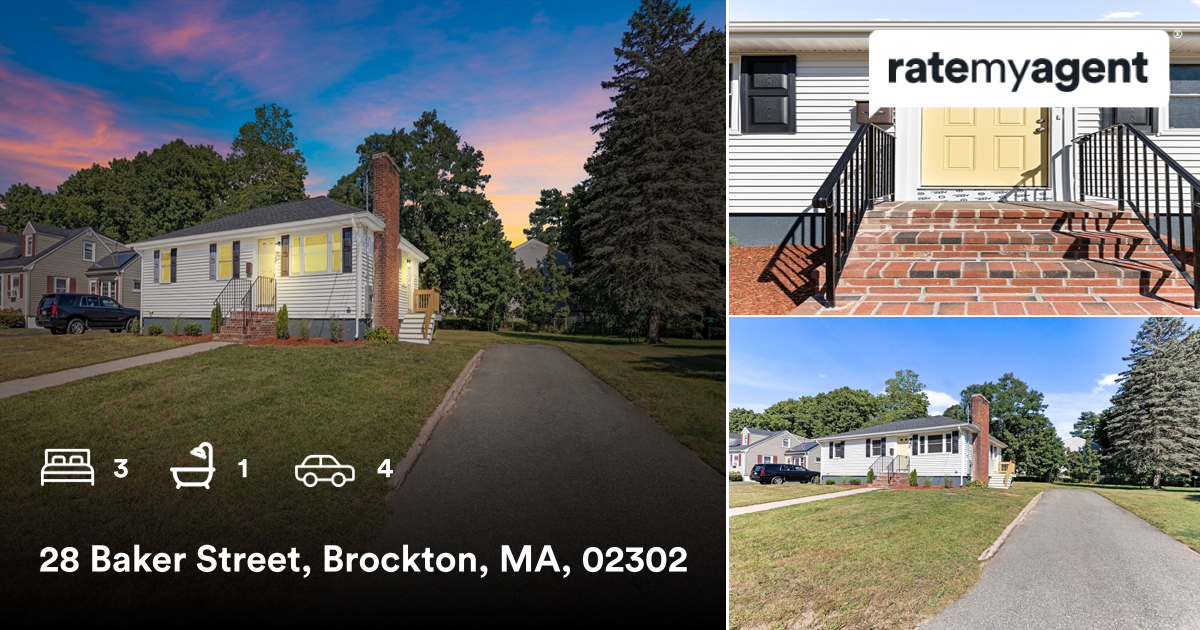 chery2313's tweet photo. 🛌 3 🛀 1 🚘 4
📍 28 Baker Street, Brockton, MA, 02302

My latest sale on RateMyAgent.

https://t.co/oGZQq7amc2

...
#ratemyagent #realestate #Bold_Vision_Real_Estate_Solutions_LLC https://t.co/Sl3JQ86RBt