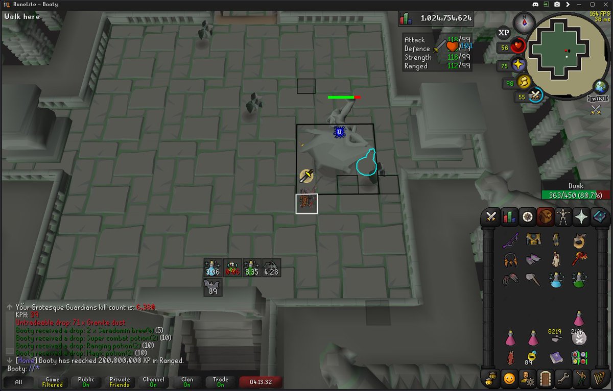 I'm such a good archer! 200m!