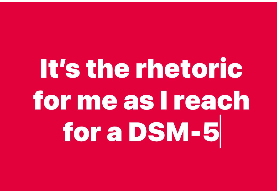 Grt8T's tweet photo. @Grt8T Should DSM-5 make an edit to include #tRUmputinBelongsInPrison anxiety syndrome? Causative violent threatening @jaketapper gaslighting enacts his base remember his #January6th #Jan6thInsurrection @DirectorWray @POTUS https://t.co/ySmvvQ4IGq