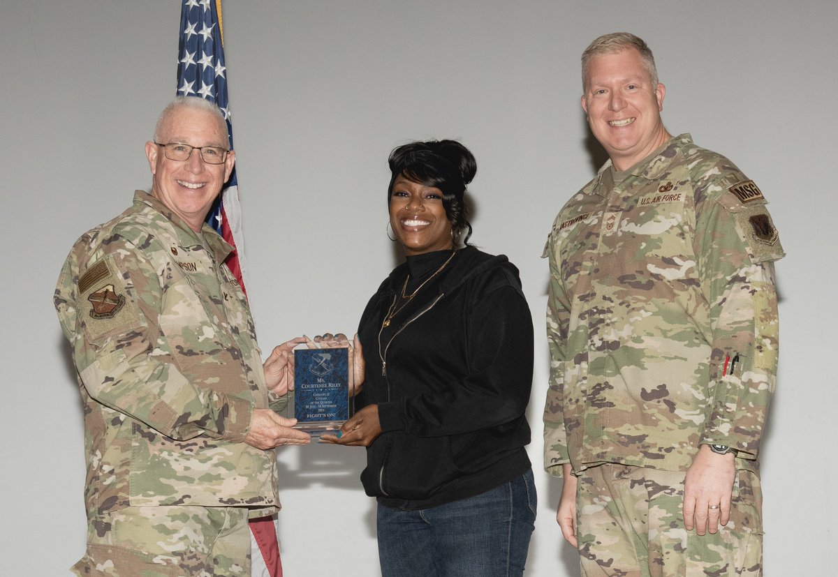nellisafb's tweet photo. Congratulations to the winners of the 99th Mission Support Group's 3rd Quarter Award!

Your hard work, dedication and outstanding performance have earned you this well-deserved recognition. 

@usairforce @aircombatcmd https://t.co/YFSoi0CFTe