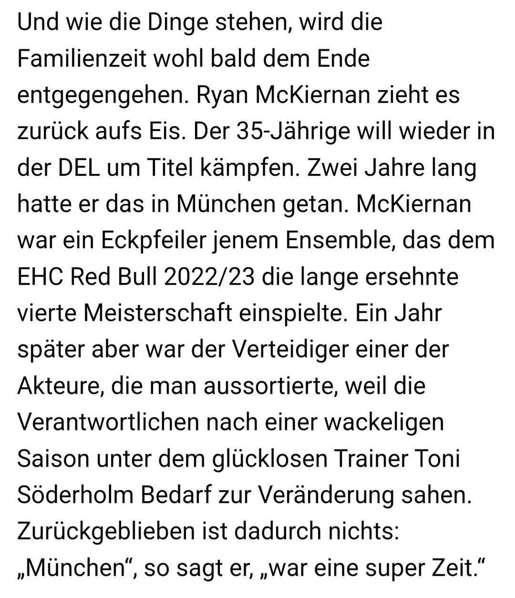 Hakulinen-Fanclub 🇫🇮 (@pauolinen) on Twitter photo "Der 35-Jährige will wieder in der DEL um Titel kämpfen."
Das heißt es können nur die <a href="/aevpanther/">Augsburger Panther</a> sein!
RYAN MCKIERNAN, DU BIST EIN AUGSBURGER PANTHER!! ❤️💚🤍 "Der 35-Jährige will wieder in der DEL um Titel kämpfen."
Das heißt es können nur die <a href="/aevpanther/">Augsburger Panther</a> sein!
RYAN MCKIERNAN, DU BIST EIN AUGSBURGER PANTHER!! ❤️💚🤍