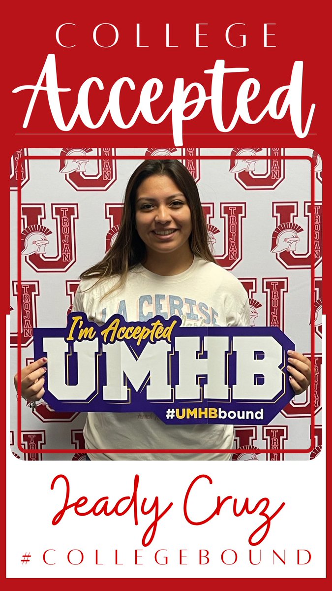 TrojanU_SHHS's tweet image. Congratulations to our girl, Jeady! We are so proud of you! #collegebound #umhb #gocru