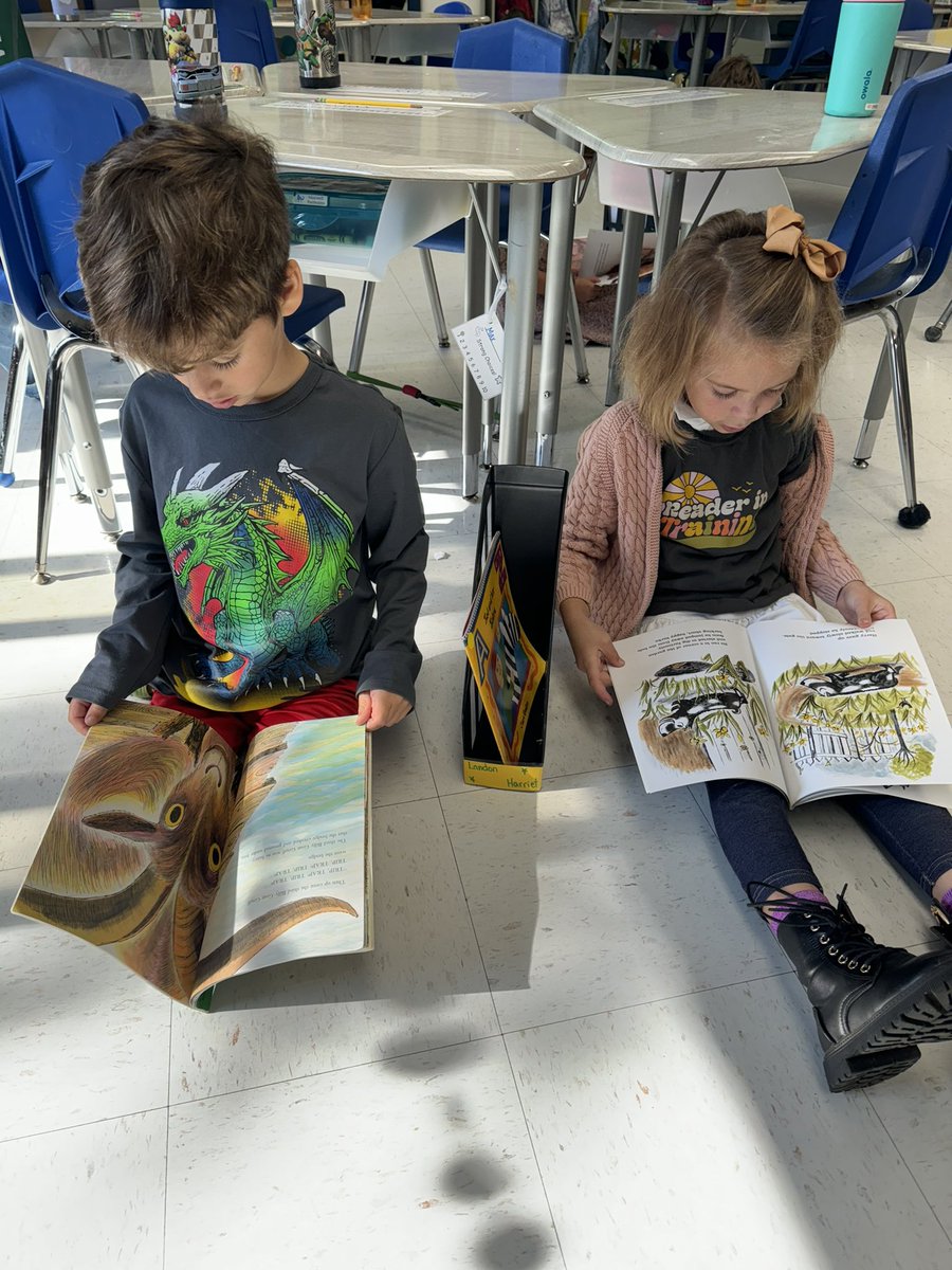 mrsdeltinsclass's tweet photo. Reading independently in our reading spot! #fhleads https://t.co/EBPsnPtiJS