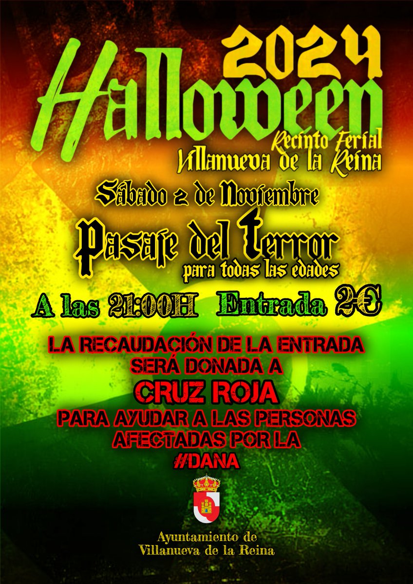 AytoVReina's tweet photo. #Solidaridad #CruzRoja #DANA #AyuntamientoDeVillanievaDeLaReina https://t.co/lU5w8YQVxX