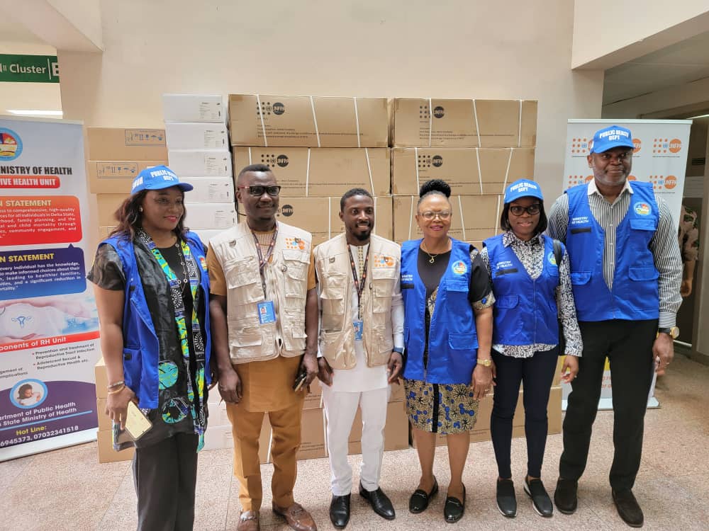 RHUnitDelta's tweet photo. Delta State Ministry of Health received State procured Family planning Commodities from Reps of UNFPA on the 1/11/24. https://t.co/9g7S6tWmzp