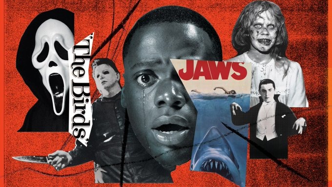 RollingStone's tweet photo. 101 Best Horror Movies of All Time  

From Universal monsters to modern serial killers, creature features to slasher flicks — these are the films that keep us forever screaming in the dark.   

More: https://t.co/cg6HiW6mp6 https://t.co/lcDfJTmUcJ