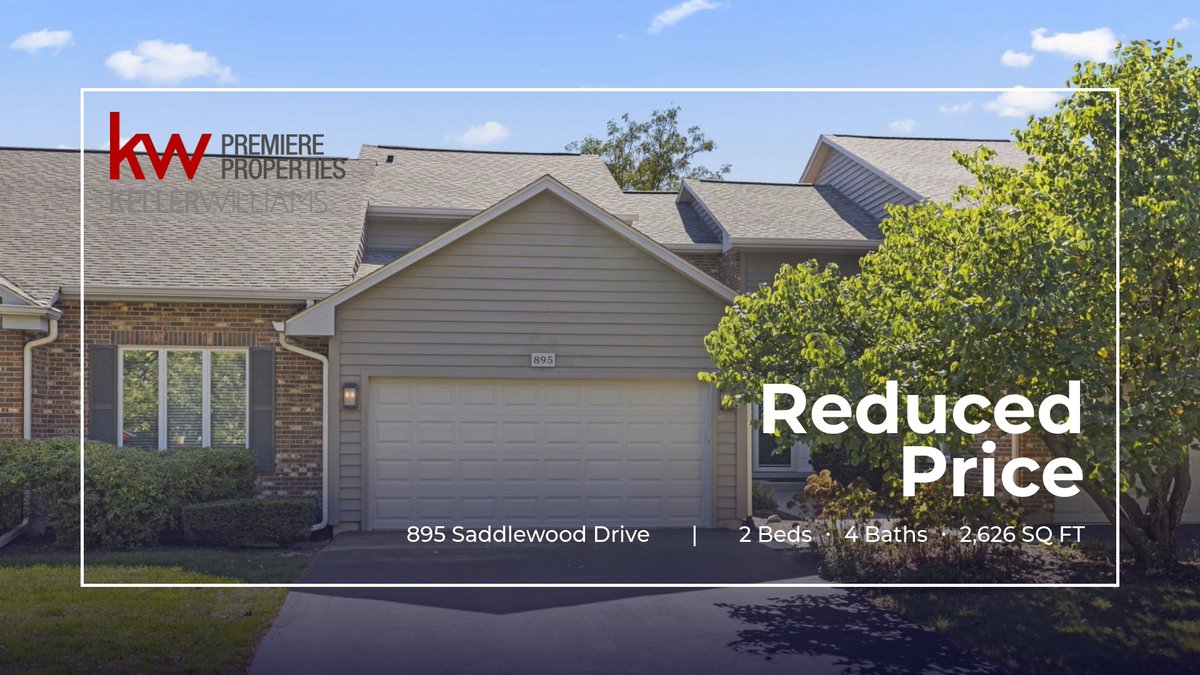 RealtorRitter's tweet photo. 🏠  Price Improvement! 🚨 Take another look at 895 Saddlewood Drive, Glen Ellyn that made a market adustment today!  <br /><br><br /><br>Reach out here or contact me at (630) 635-8880 for more information!!

There are markets withi... https://t.co/b7gmNSOvrM https://t.co/aAUAOCcV4K
