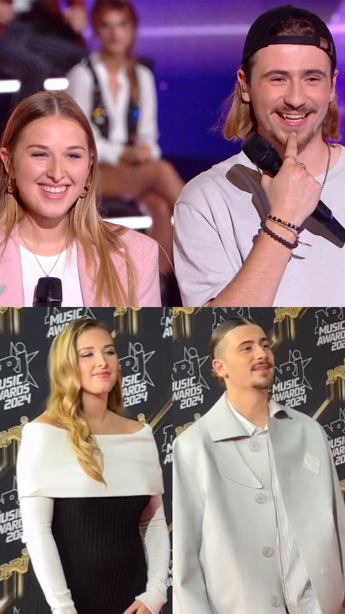 trouvemoihugo's tweet photo. From this to ✨THIS✨ #staracademy #NRJmusicawards https://t.co/ZBB9ldlHEC