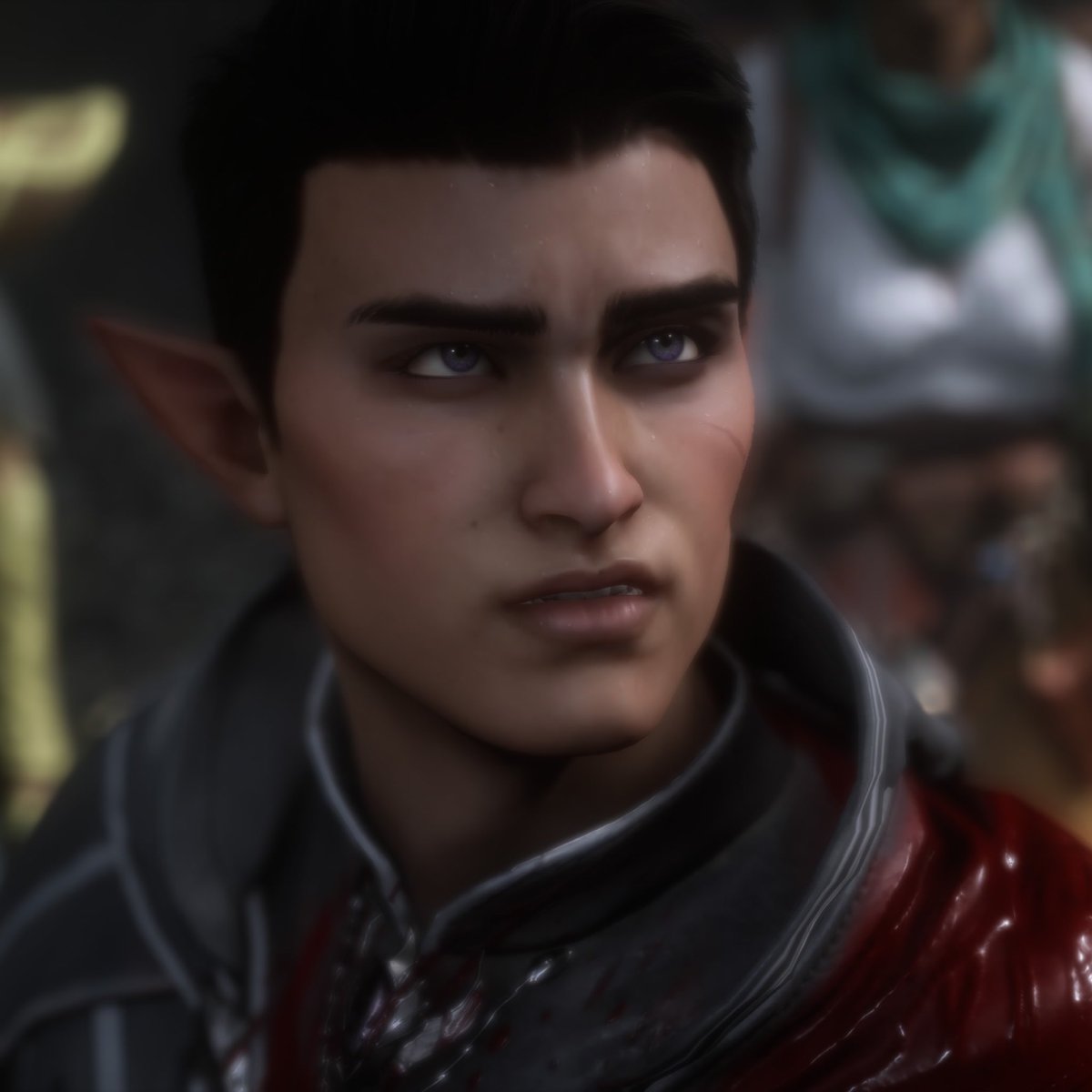 JoonBug25's tweet photo. @dragonage Here’s my Rook Azriel!! I spent almost 2 hours in character creation between Rook and my custom Inquisitor. 😅 https://t.co/PtYnYCwnYy