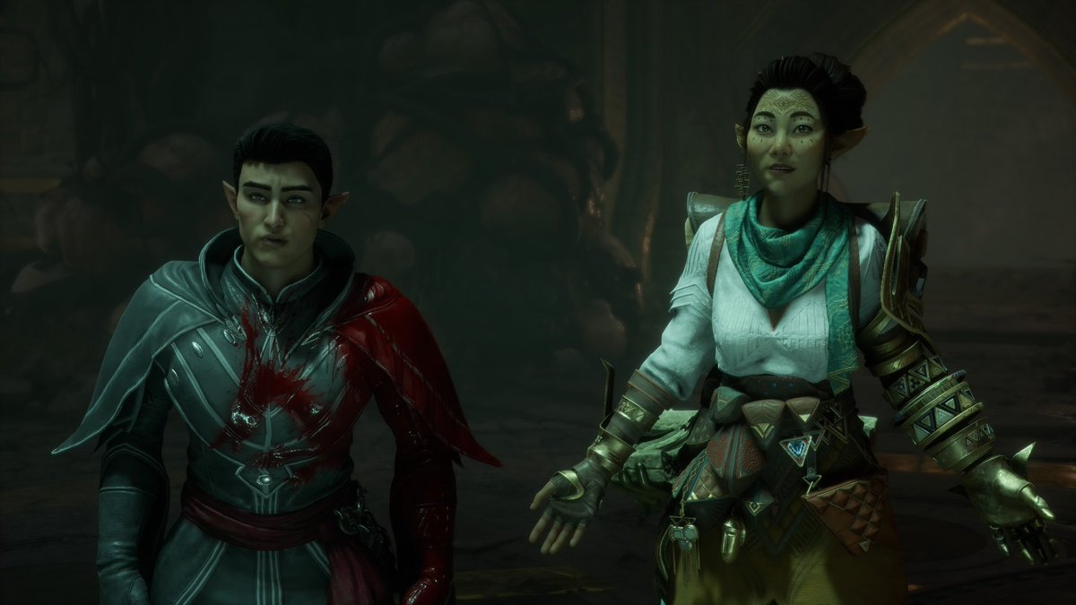 JoonBug25's tweet photo. @dragonage Here’s my Rook Azriel!! I spent almost 2 hours in character creation between Rook and my custom Inquisitor. 😅 https://t.co/PtYnYCwnYy