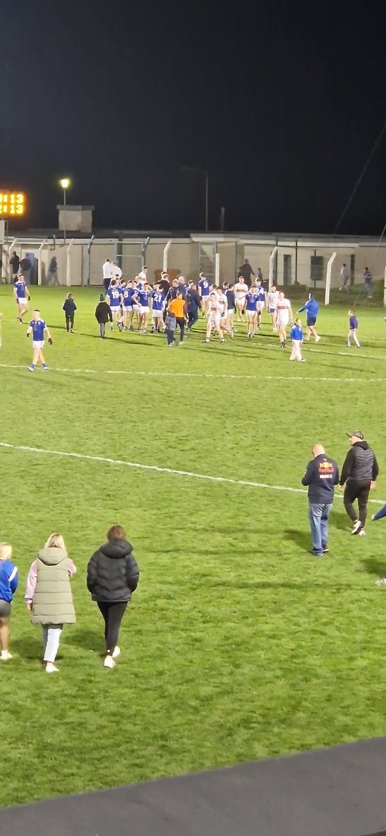 WaterfordGAA's tweet photo. JJ Kavanagh &amp; Sons County Minor Football Championship - Division 1 County Final from Fraher Field 
#WMFC24 
Extra time, Full Time 
Gaultier: 2-13(19)
Dungarvan: 3-13(22)

Congratulations Dungarvan https://t.co/Bk3TyXRPOE