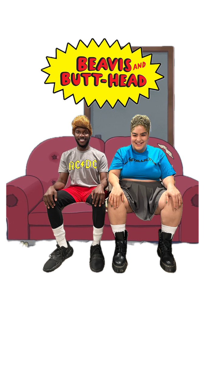 IamZullyP's tweet photo. #BeavisAndButtHead #Halloween2024 https://t.co/v5g7QKzbYd