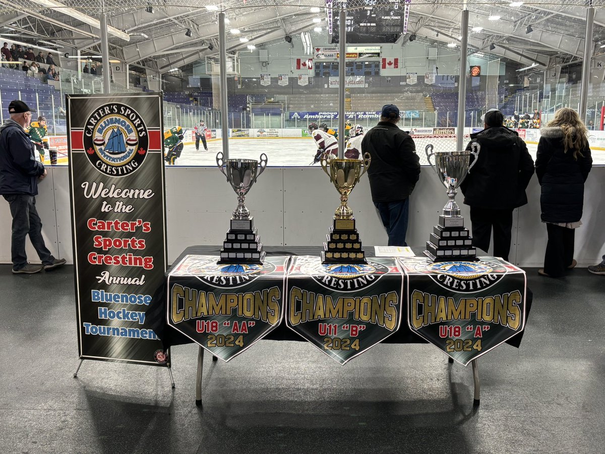 Bluenose tournament starts today!!!@TownofAmherstNS