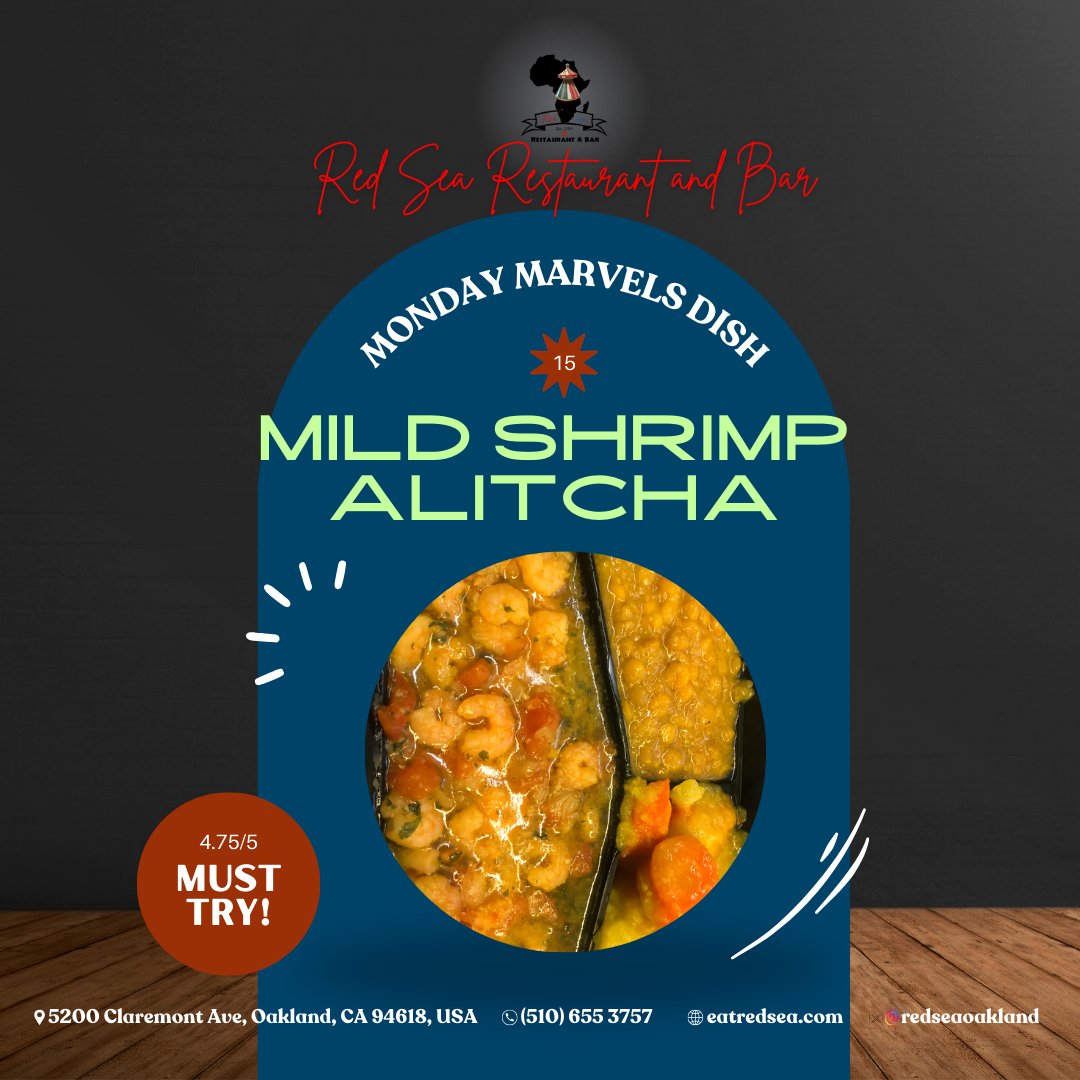 🍲✨ Dive into a flavor symphony! Creamy spiced butter, sweet-tart tomatoes, and aromatic onions &amp; garlic come together for a perfectly balanced, mildly spiced delight. 😋🍅🧄

#MildShrimpAlitcha #monday #mondaymarvels #Ethiopia  #eritrea #redsea #oakland #california #oaklandca