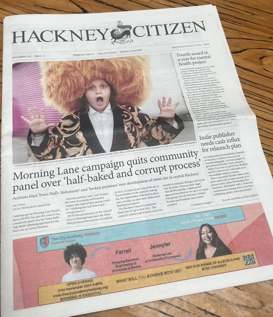 Neil Martinson (@neilmartinson) on Twitter photo Thank you <a href="/hackneycitizen/">Hackney Citizen</a> for the front page on my book Purim in Hackney available from all good bookshops Thank you <a href="/hackneycitizen/">Hackney Citizen</a> for the front page on my book Purim in Hackney available from all good bookshops